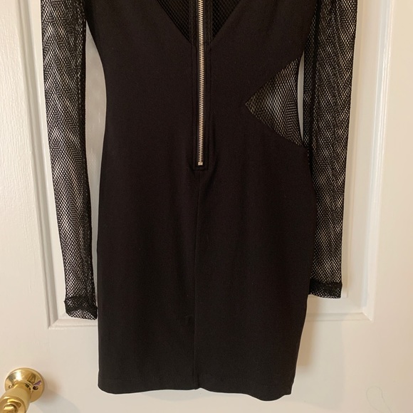 Bebe Fishnet Dress - Picture 6 of 8